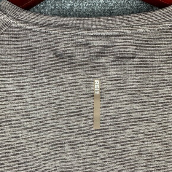 REI Coop Tee Shirt Mens Large Brown Short Sleeve Crew Neck Pullover - Picture 8 of 8